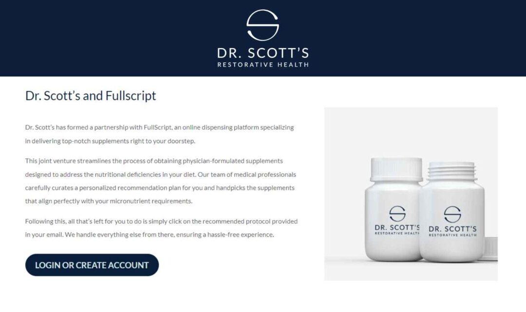 Dr. Scott’s Restorative Health Partners with Fullscript