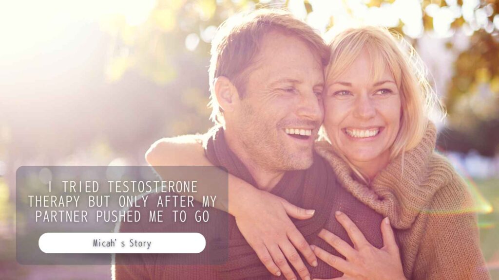 I Tried Testosterone Therapy—But Only After My Partner Pushed Me to Go